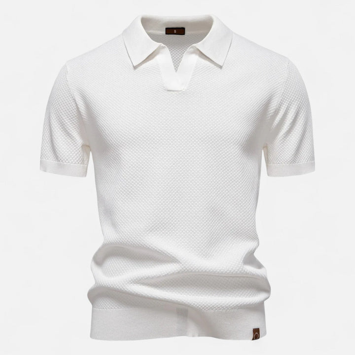 Men’s Premium Knit Polo Shirt - Classic Everyday Comfort