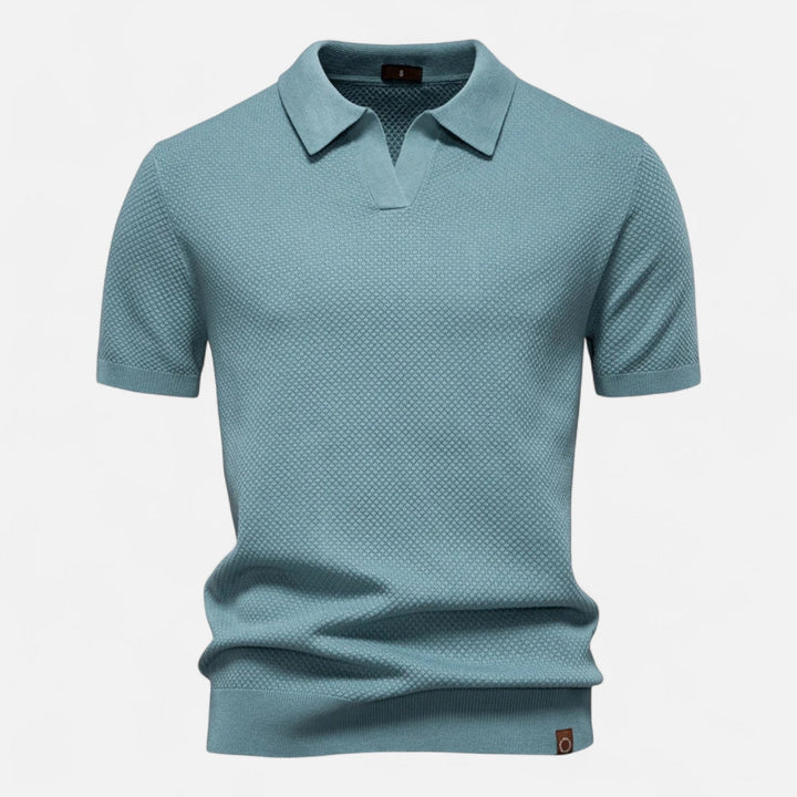 Men’s Premium Knit Polo Shirt - Classic Everyday Comfort