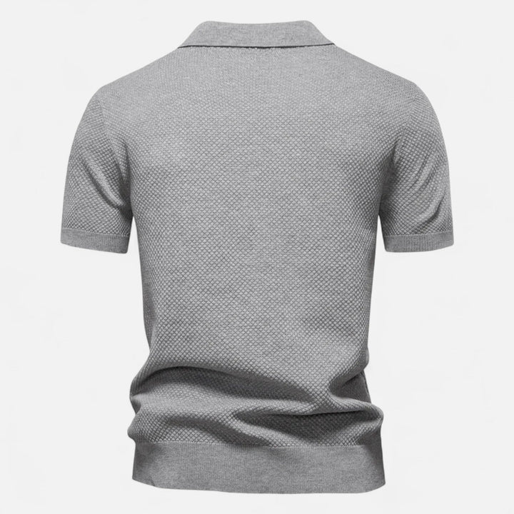 Men’s Premium Knit Polo Shirt - Classic Everyday Comfort