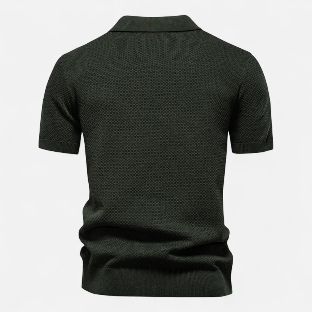 Men’s Premium Knit Polo Shirt - Classic Everyday Comfort