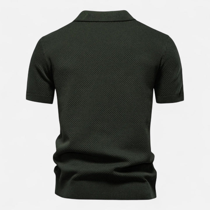Men’s Premium Knit Polo Shirt - Classic Everyday Comfort
