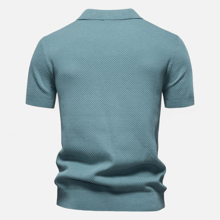 Men’s Premium Knit Polo Shirt - Classic Everyday Comfort