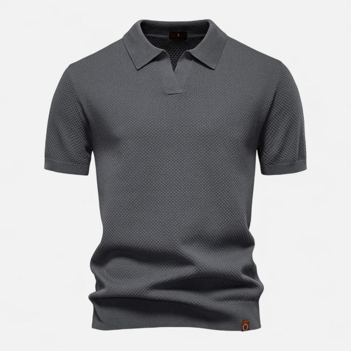 Men’s Premium Knit Polo Shirt - Classic Everyday Comfort