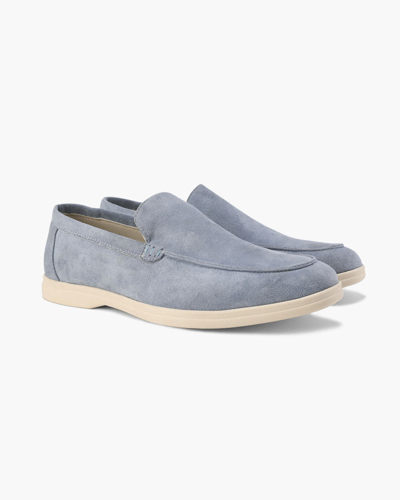 Men’s Suede Loafers - Comfortable Classic Business Shoes