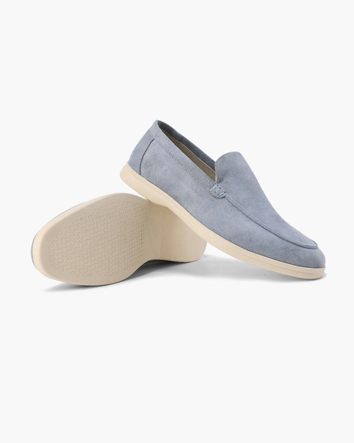 Men’s Suede Loafers - Comfortable Classic Business Shoes