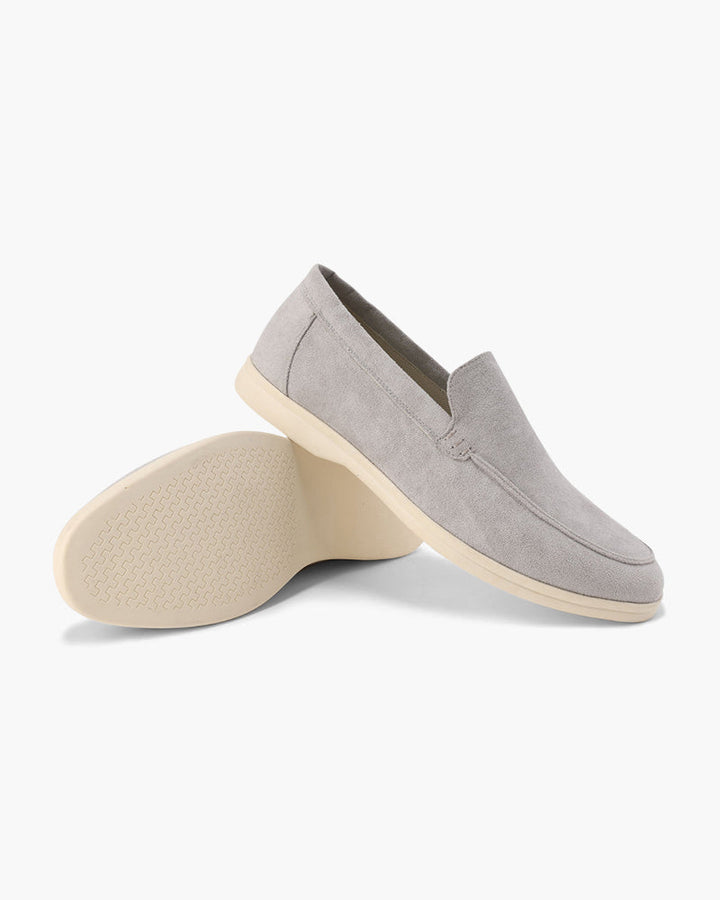 Men’s Suede Loafers - Comfortable Classic Business Shoes