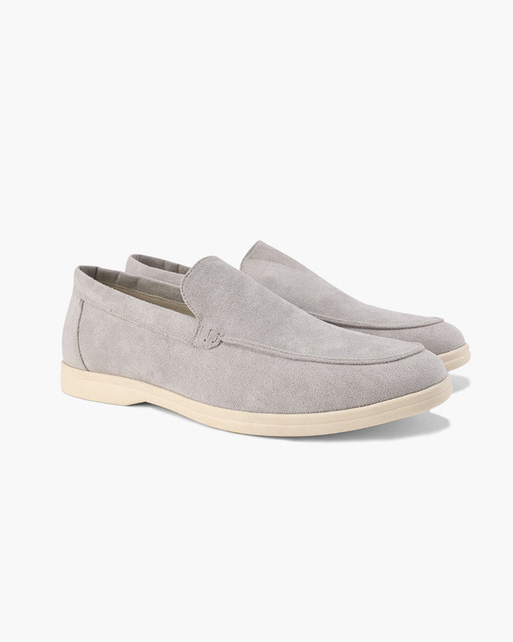 Men’s Suede Loafers - Comfortable Classic Business Shoes