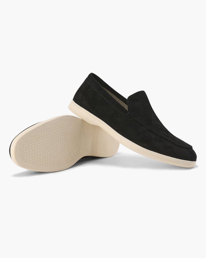 Men’s Suede Loafers - Comfortable Classic Business Shoes