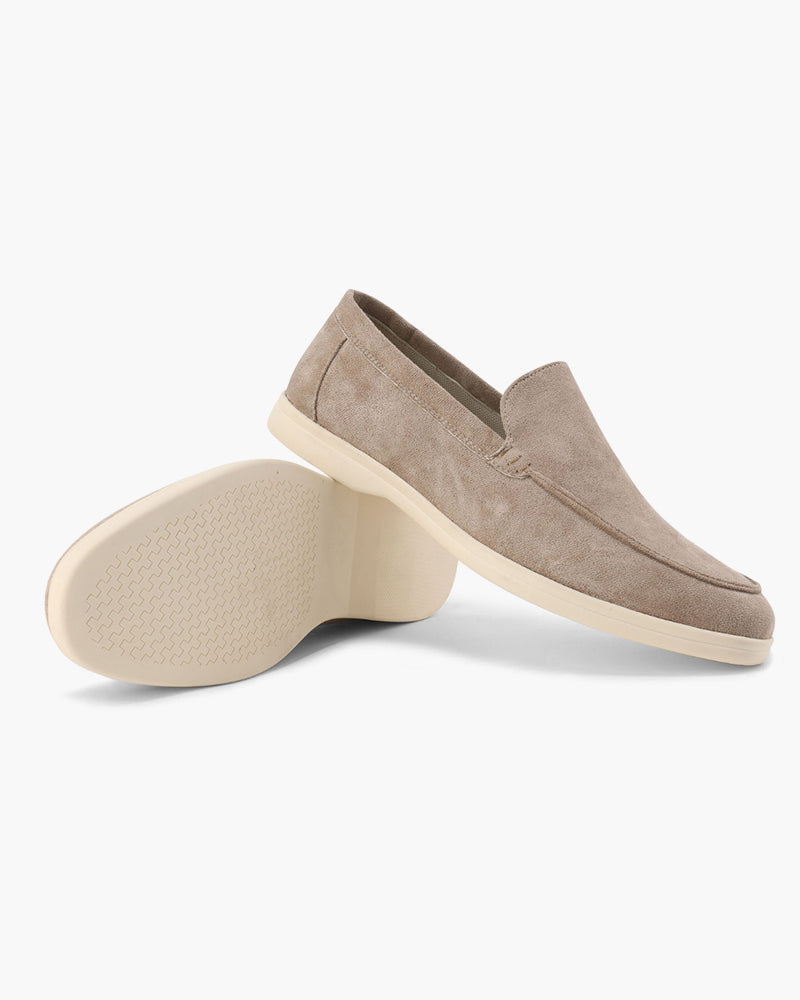 Men’s Suede Loafers - Comfortable Classic Business Shoes