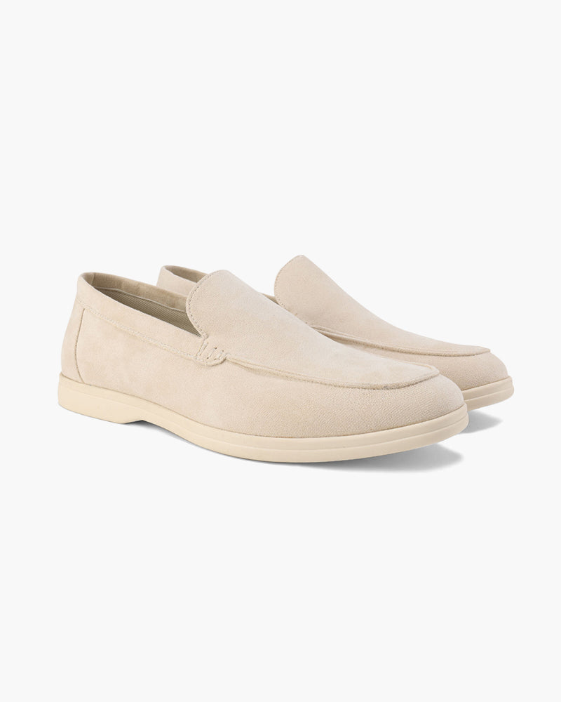 Men’s Suede Loafers - Comfortable Classic Business Shoes