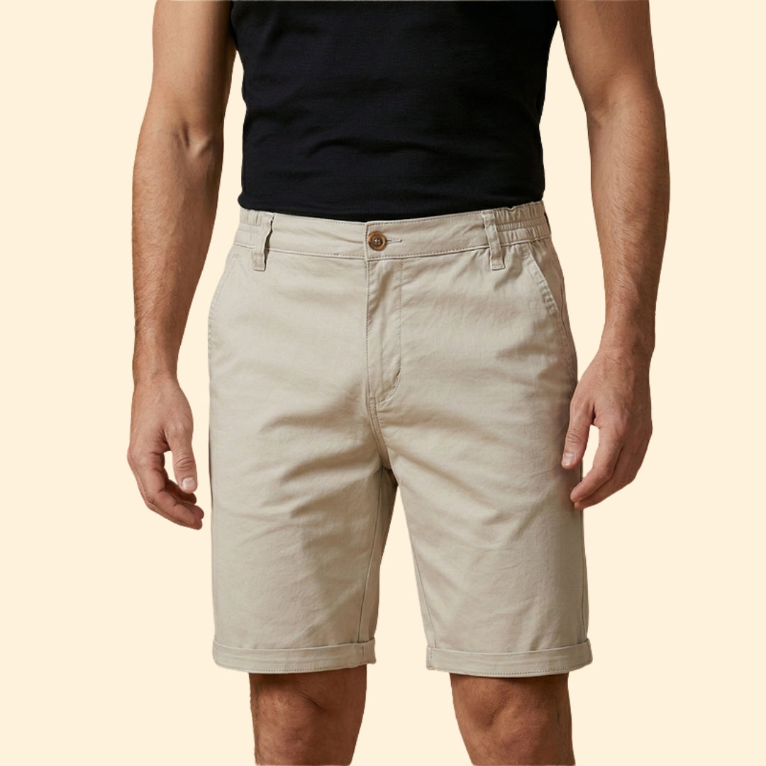 Men’s Chino Summer Shorts - Relaxed Fit