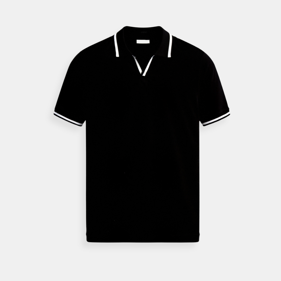 Men’s Slim Fit Polo Shirt - Cotton Stretch Comfort