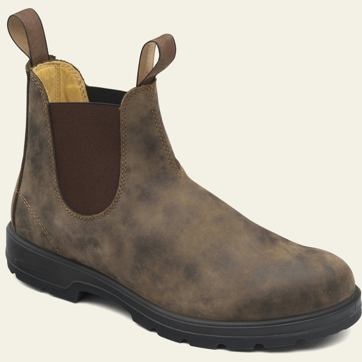Men’s Chelsea Boots - Slip-On Ankle Boots with Lug Sole