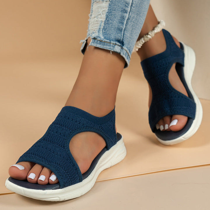 Orthopedic Sandal Women - Arch Support Knit Slip-On