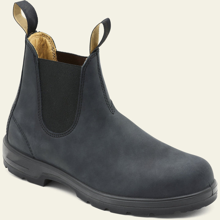 Men’s Chelsea Boots - Slip-On Ankle Boots with Lug Sole