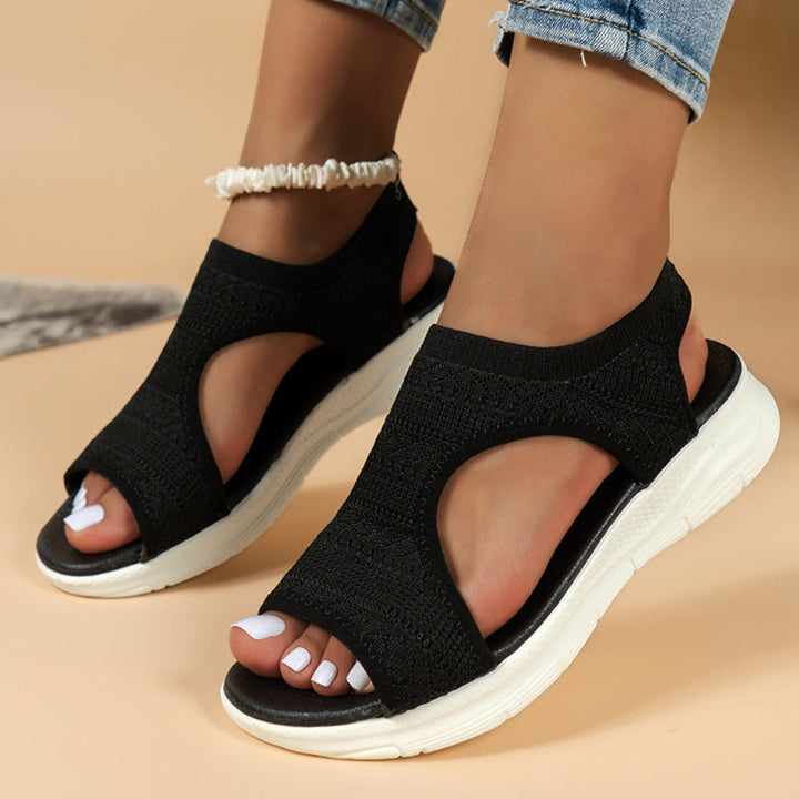 Orthopedic Sandal Women - Arch Support Knit Slip-On