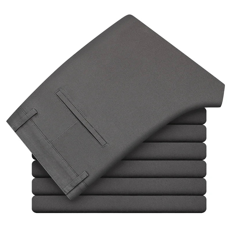 Men’s Canary Pants — Executive Slim Trousers
