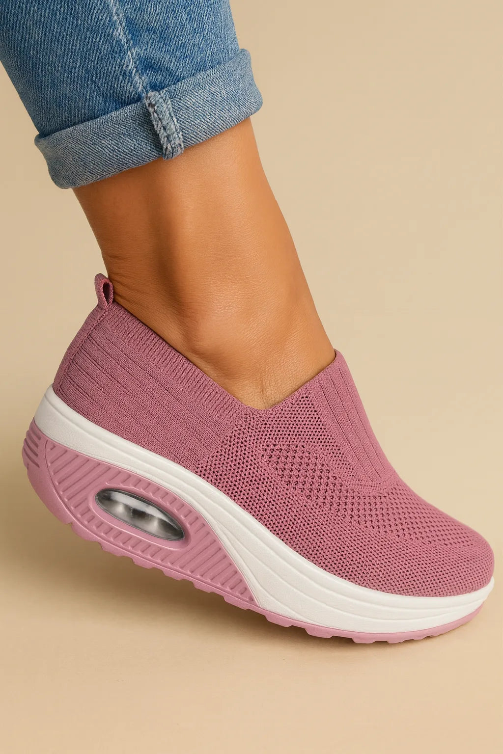 Orthopedic Slip-On Sneaker Arch Support - Wide Fit Mesh