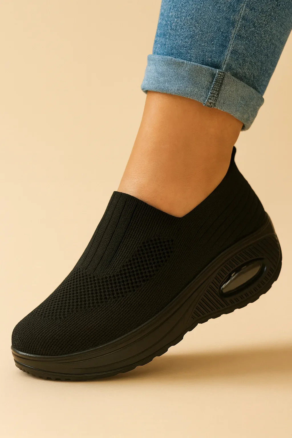Orthopedic Slip-On Sneaker Arch Support - Wide Fit Mesh