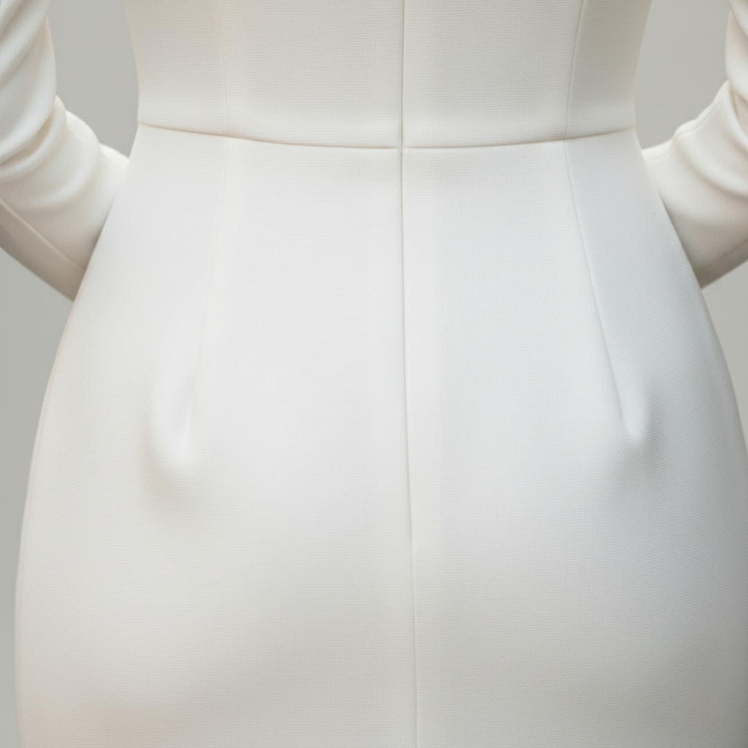 Women’s Classic Midi Dress - Elegant Formal Occasion Wear