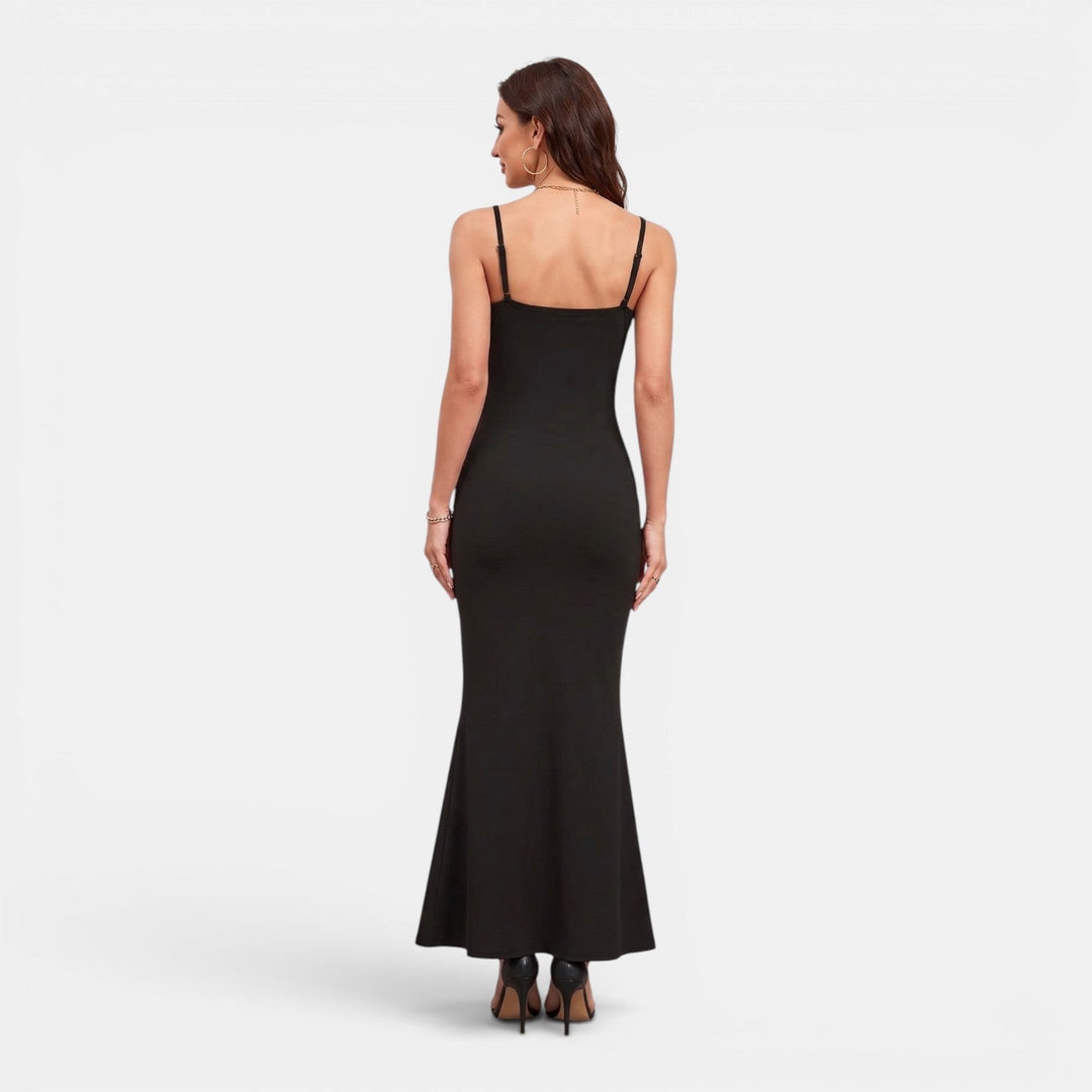 Mermaid Maxi Dress Wedding Guest - Spaghetti Strap Backless