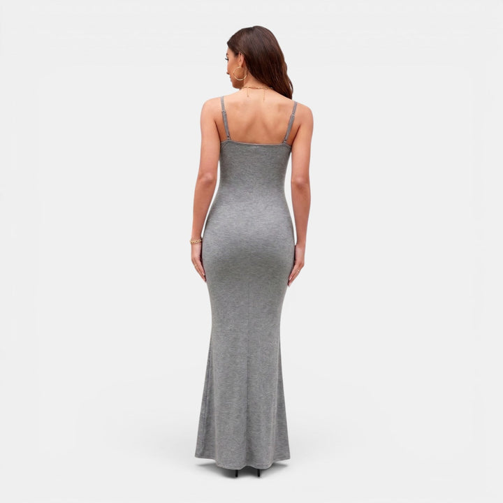 Mermaid Maxi Dress Wedding Guest - Spaghetti Strap Backless