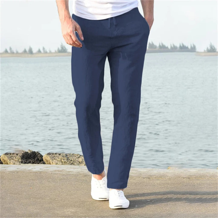 Men's Linen Trousers - Wedding Guest & Garden Party