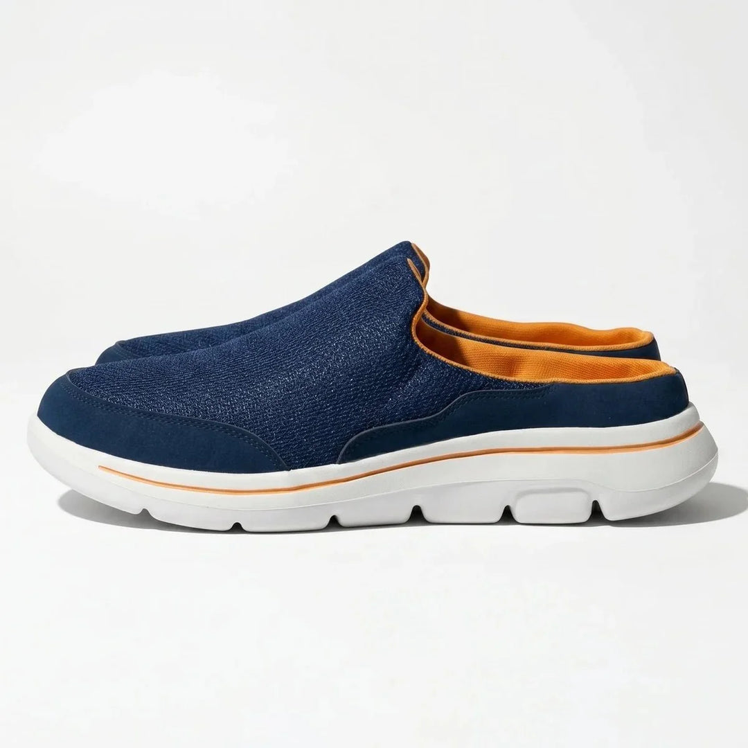 Orthopedic Men's Mule - Breathable Mesh Arch Support