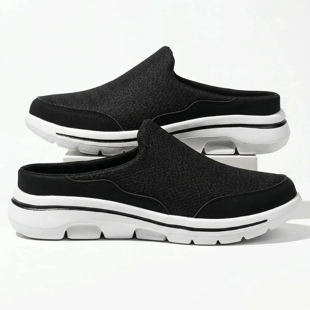 Orthopedic Men's Mule - Breathable Mesh Arch Support