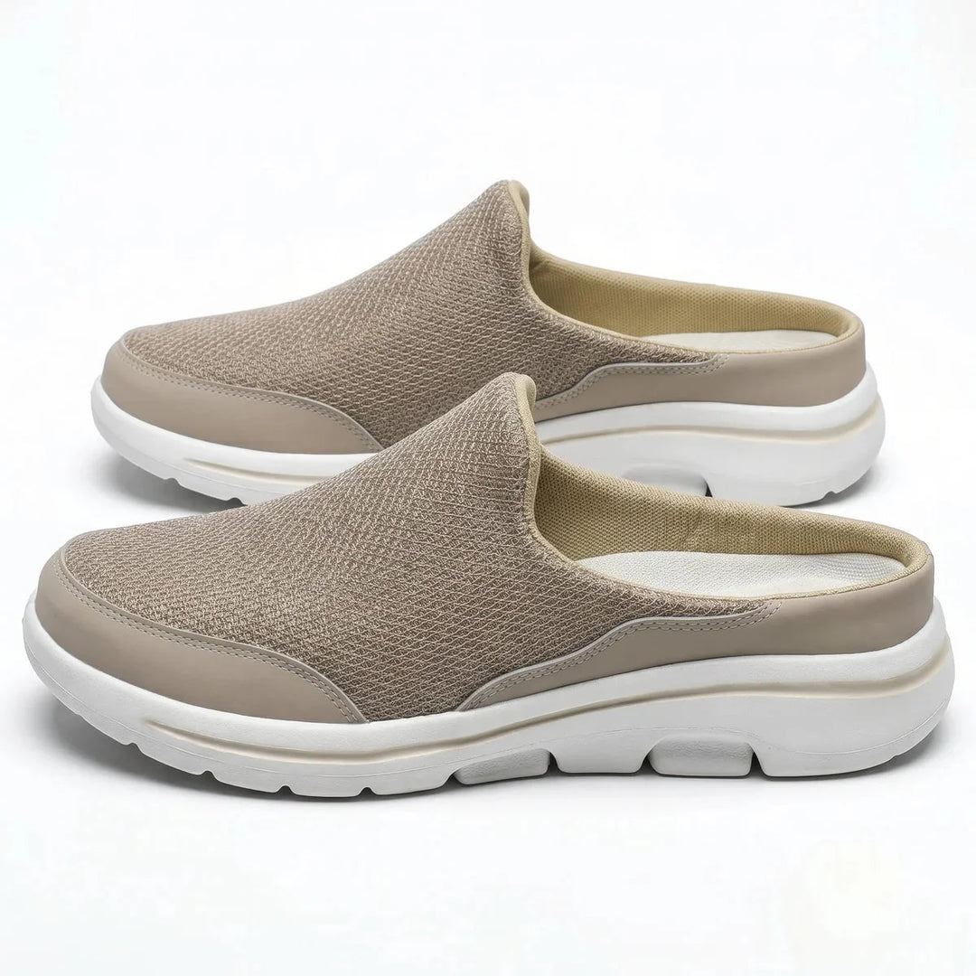 Orthopedic Men's Mule - Breathable Mesh Arch Support