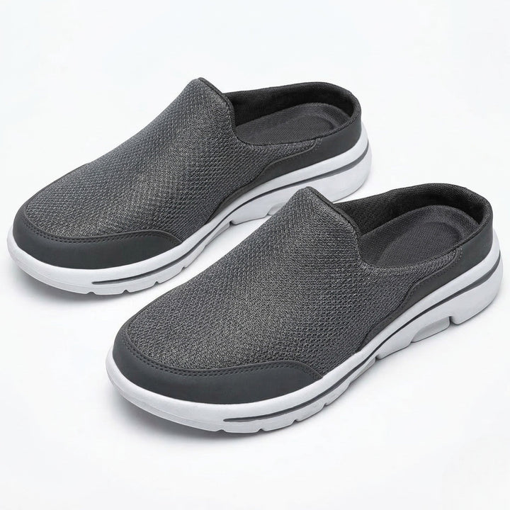 Orthopedic Men's Mule - Breathable Mesh Arch Support