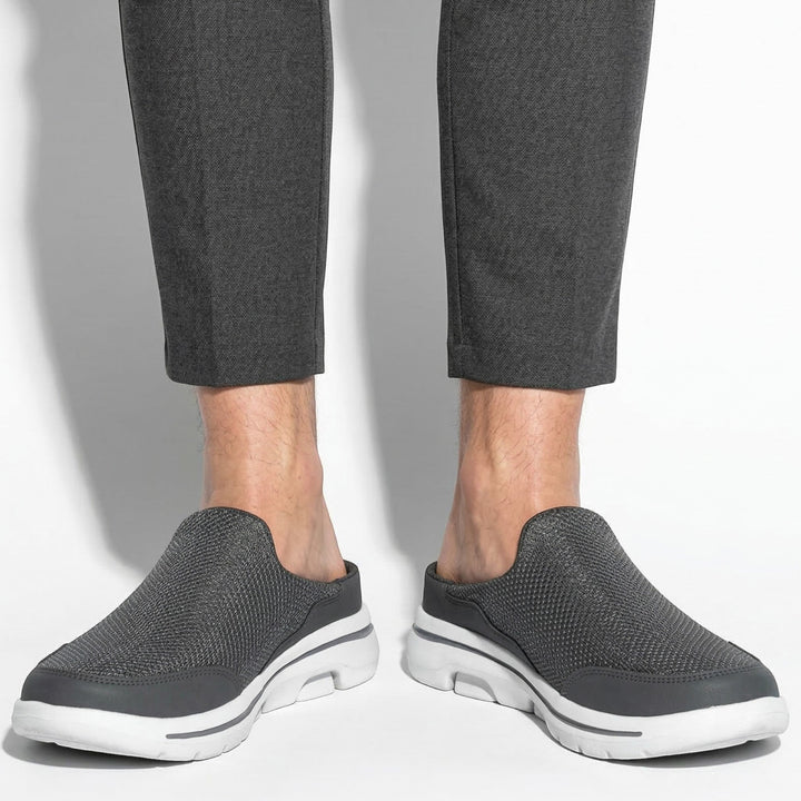 Orthopedic Men's Mule - Breathable Mesh Arch Support