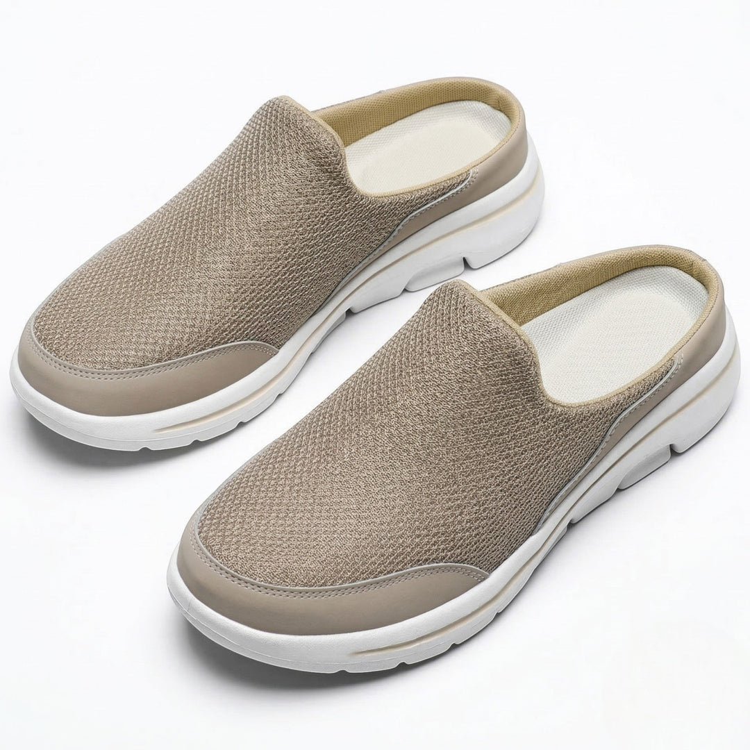 Orthopedic Men's Mule - Breathable Mesh Arch Support