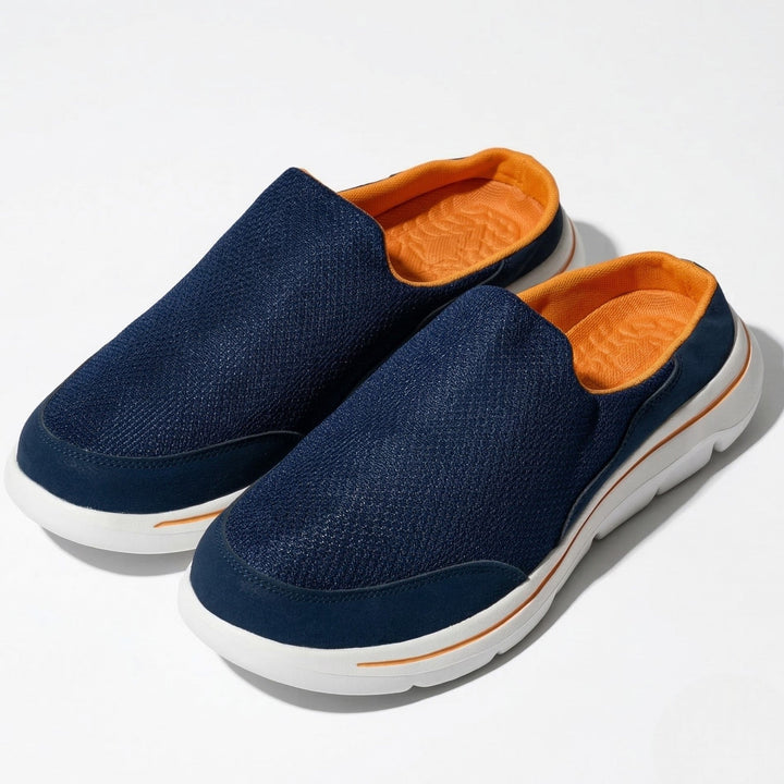 Orthopedic Men's Mule - Breathable Mesh Arch Support