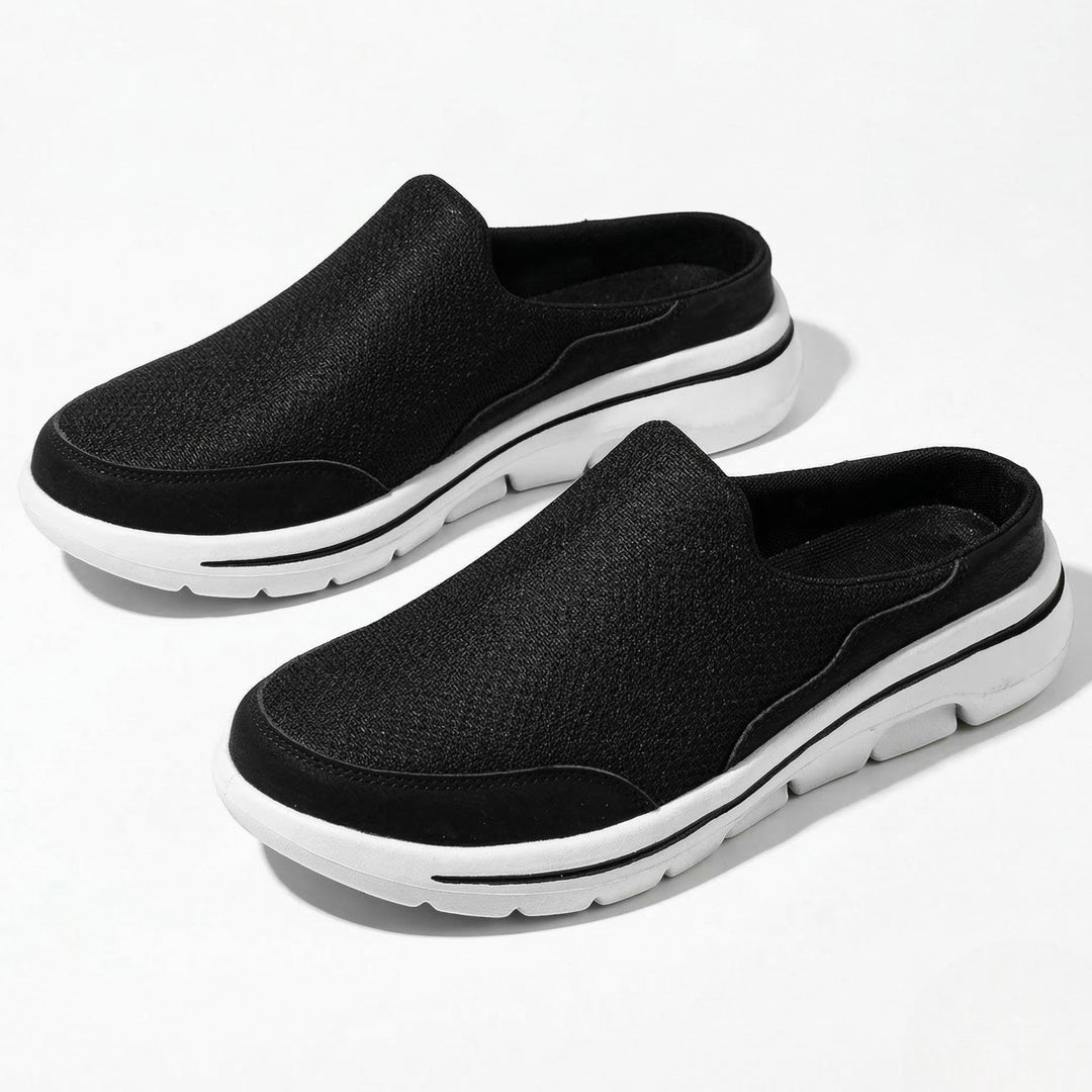 Orthopedic Men's Mule - Breathable Mesh Arch Support