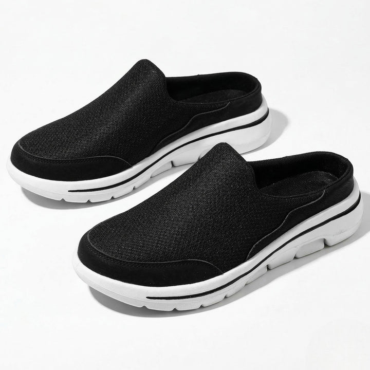 Orthopedic Men's Mule - Breathable Mesh Arch Support