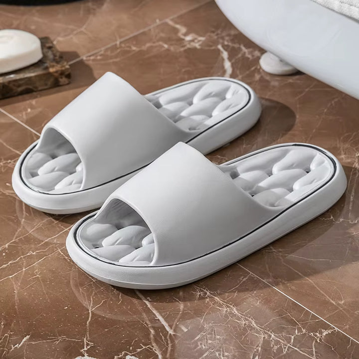 Orthopedic Massage Slide Men - Bubble Sole Platform