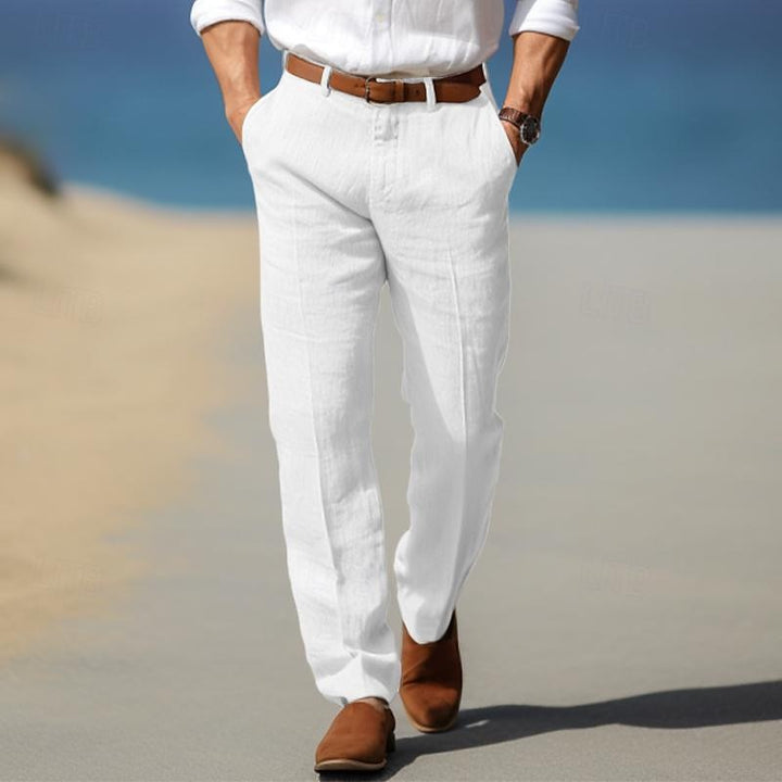 Men’s Linen Pants - Tailored Linen Summer