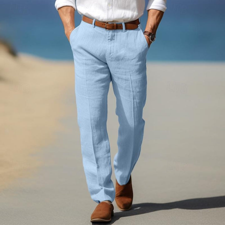 Men’s Linen Pants - Tailored Linen Summer