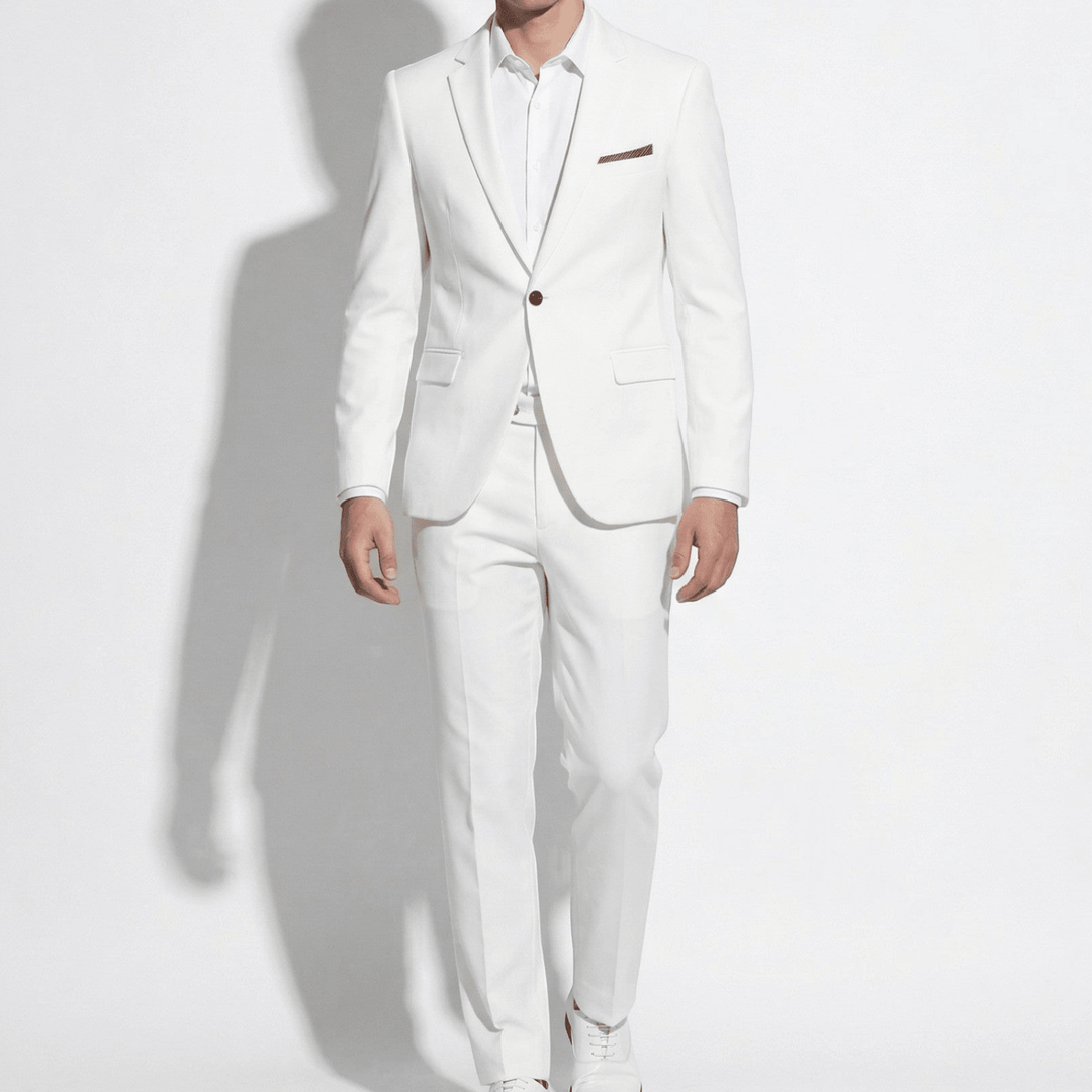 Men's Slim Fit Wedding Suit - Two Piece Tailored