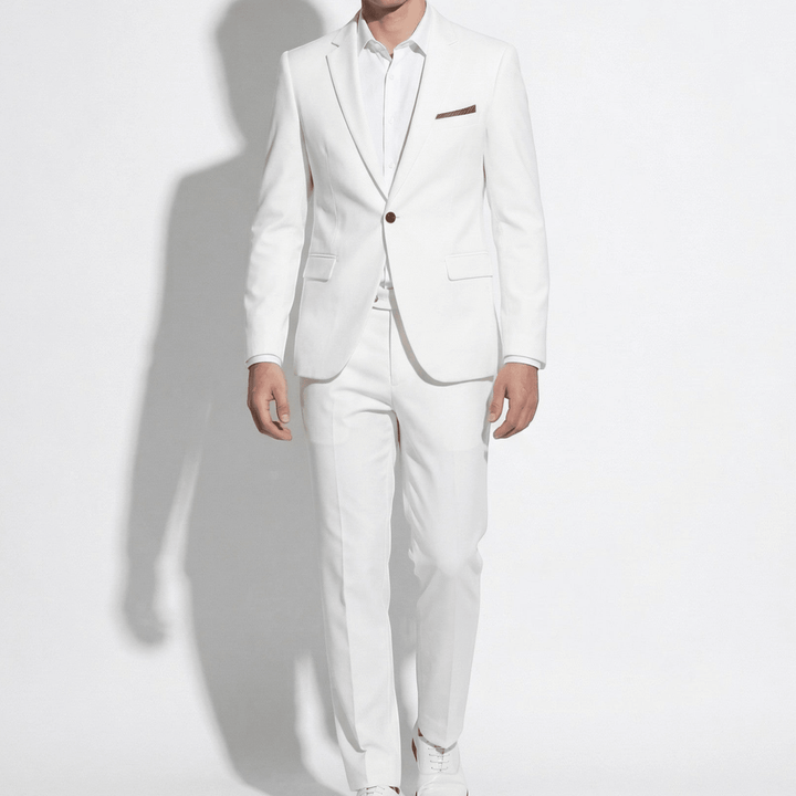 Men's Slim Fit Wedding Suit - Two Piece Tailored