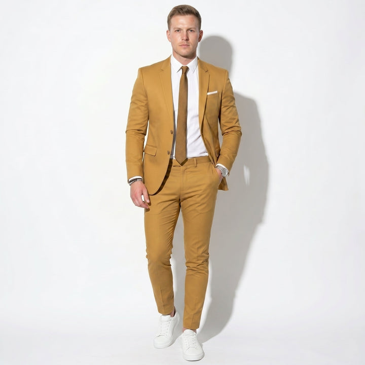 Men's Slim Fit Wedding Suit - Two Piece Tailored