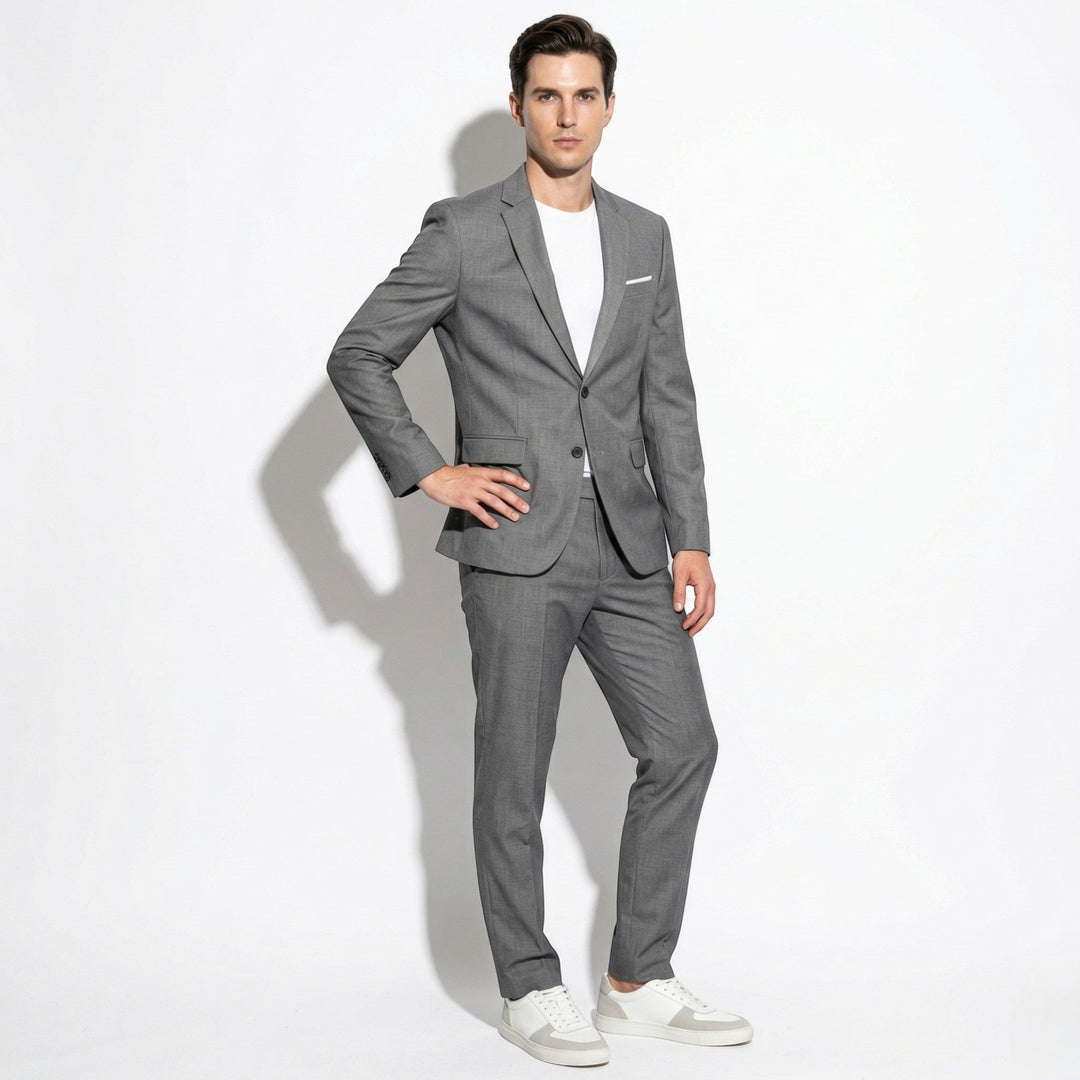 Men's Slim Fit Wedding Suit - Two Piece Tailored
