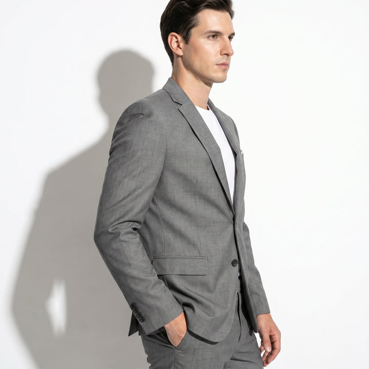 Men's Slim Fit Wedding Suit - Two Piece Tailored
