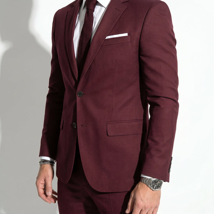 Men's Slim Fit Wedding Suit - Two Piece Tailored