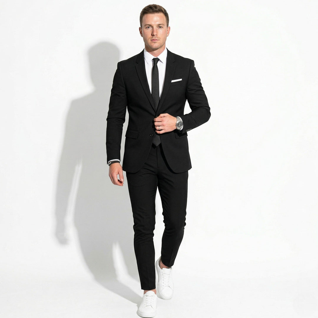 Men's Slim Fit Wedding Suit - Two Piece Tailored