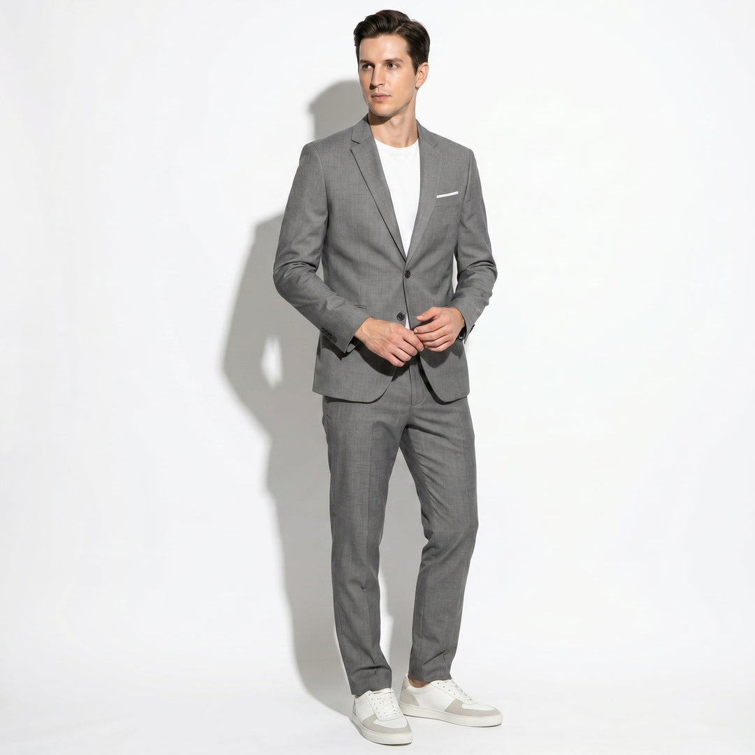 Men's Slim Fit Wedding Suit - Two Piece Tailored