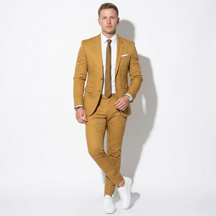 Men's Slim Fit Wedding Suit - Two Piece Tailored
