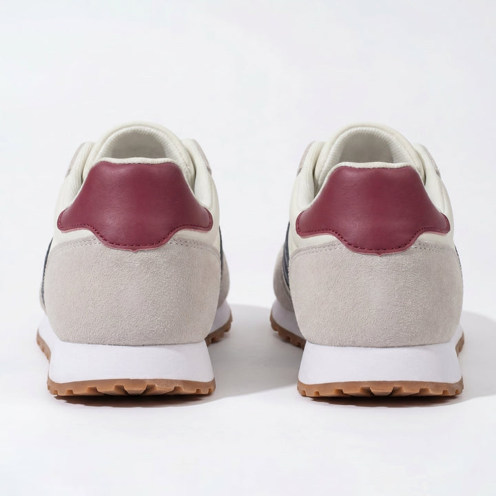 Orthopedic Trainers Women - Suede Retro Lace-Up