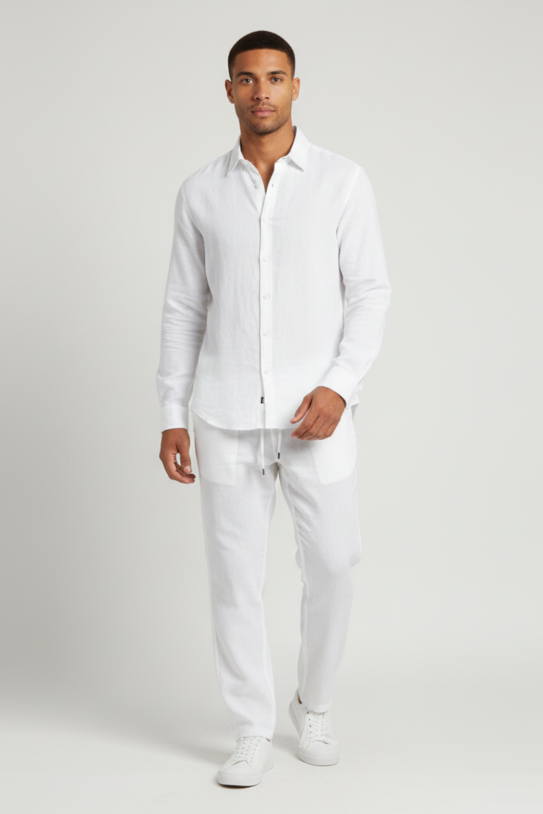 Men’s Linen Set - Lightweight Breathable Summer Outfit